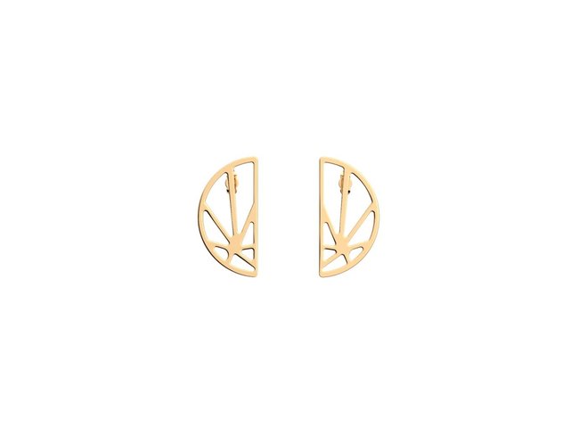 Les Georgettes | Demi-Lunes | Solaire | 30mm | Doré | 7034367 Les Georgettes | Demi-Lunes | Solaire | 30mm | Doré | 7034367