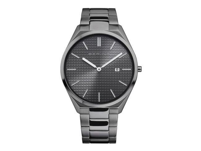 Bering | Quartz | Ultra Slim |Gris /Brossé17240-777 Bering | Quartz | Ultra Slim |Gris /Brossé17240-777