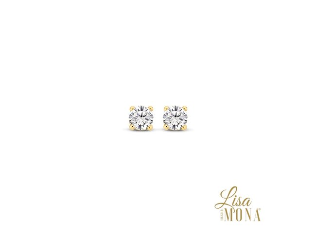 Lisa Mona 14K | Boucles d'Oreilles | Or Jaune | G0095 Lisa Mona 14K | Boucles d'Oreilles | Or Jaune | G0095