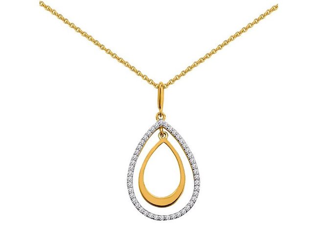 Saunier | Collier | Plaqué Or | 7026463 01 Saunier | Collier | Plaqué Or | 7026463 01