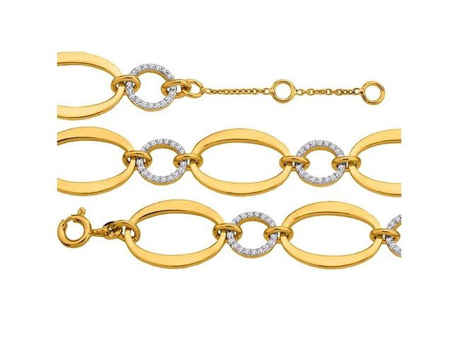 Saunier | Bracelet | Plaqué Or | 7026464 01 Saunier | Bracelet | Plaqué Or | 7026464 01