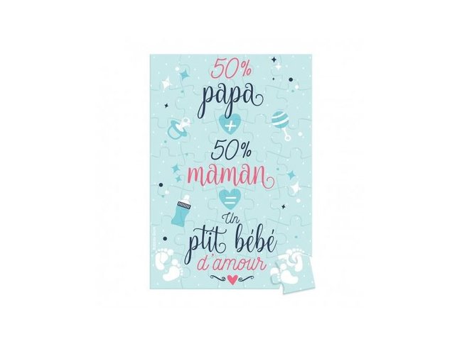 Bubble Gum | Puzzle | 50% Papa + 50% Maman