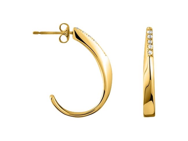 Saunier | Boucles d'Oreilles | Plaqué Or | 7032441 01 Saunier | Boucles d'Oreilles | Plaqué Or | 7032441 01
