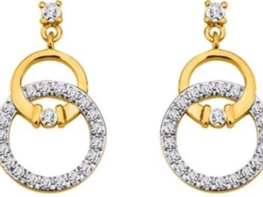 Saunier | Boucles d'Oreilles | Plaqué Or | 7024769 01 Saunier | Boucles d'Oreilles | Plaqué Or | 7024769 01