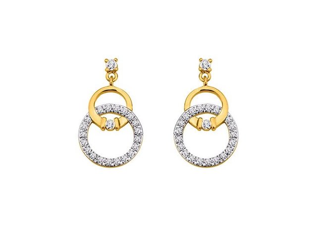 Saunier | Boucles d'Oreilles | Plaqué Or | 7024769 01 Saunier | Boucles d'Oreilles | Plaqué Or | 7024769 01