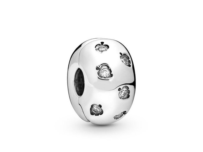Pandora | Charm | Clip | Feuilles Scintillantes | 798345CZ Pandora | Charm | Clip | Feuilles Scintillantes | 798345CZ