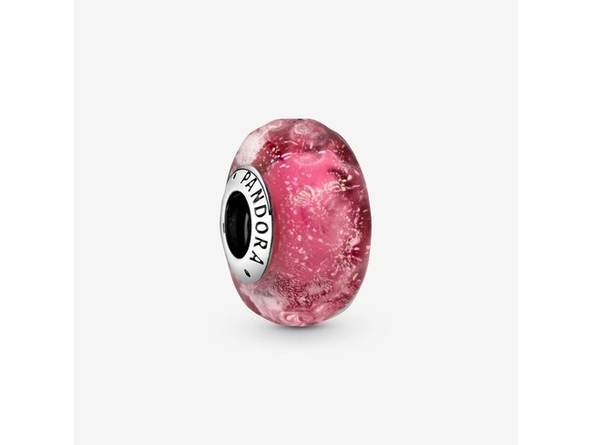 Pandora | Charm | Murano | Rose Ondulé Fantaisie | 798872C00 Pandora | Charm | Murano | Rose Ondulé Fantaisie | 798872C00