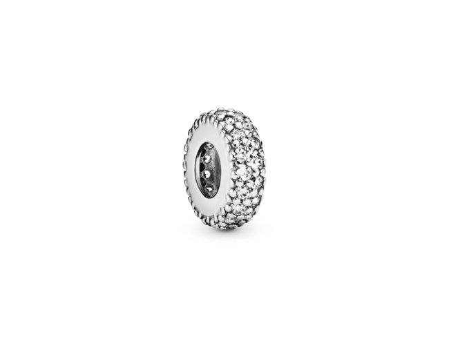 Pandora | Charm | Espaceur Scintillant Transparent |791359CZ Pandora | Charm | Espaceur Scintillant Transparent |791359CZ