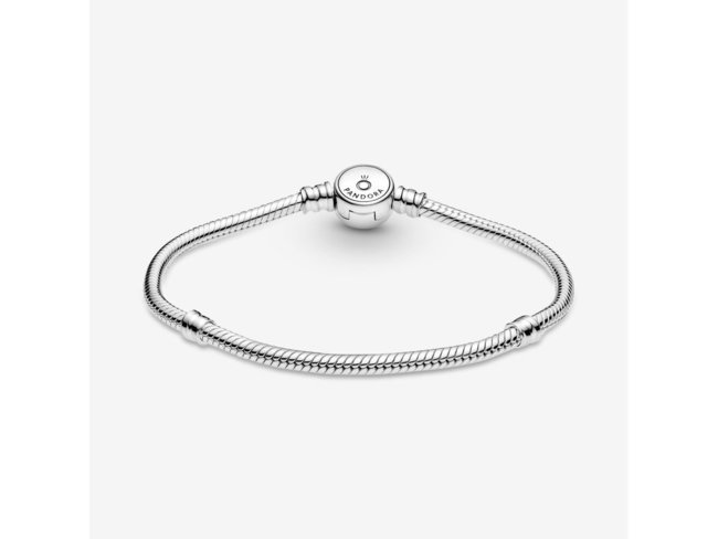 Pandora | Bracelet | Moments | Médaillon Bleu | 599288C01 Pandora | Bracelet | Moments | Médaillon Bleu | 599288C01