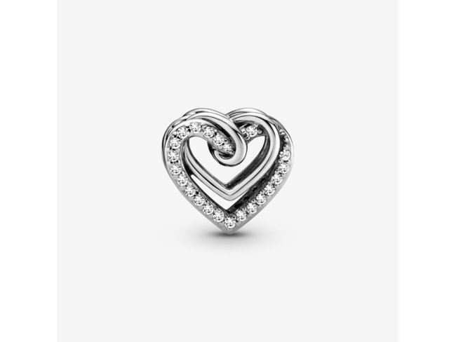 Pandora | Charm | Cœurs Entrelacés Scintillant | 799270C01