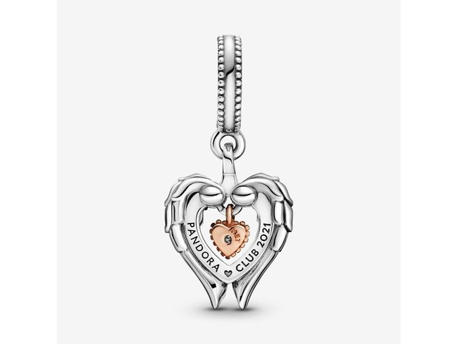 Pandora | Charm | Ailes d'Ange & Cœur 2021 |789296C01 Pandora | Charm | Ailes d'Ange & Cœur 2021 |789296C01