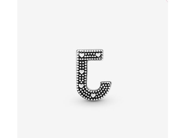 Pandora | Charm | Alphabet Lettre J | 797464