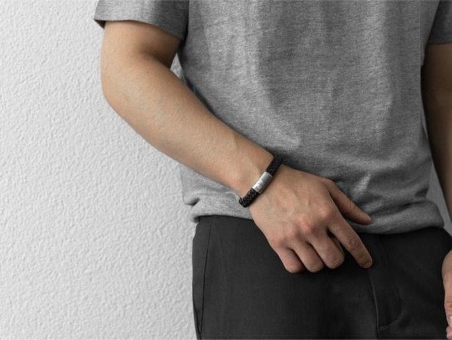 AZE Jewels | Bracelet | Iron jack black | AZ-BL005-A AZE Jewels | Bracelet | Iron jack black | AZ-BL005-A