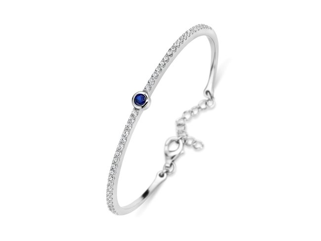 Naiomy Silver | Bracelet | Argent | Oxyde de Zirconium | B9T08 Naiomy Silver | Bracelet | Argent | Oxyde de Zirconium | B9T08