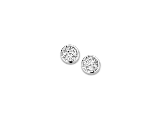 Naiomy Silver | Boucles d'Oreilles | Argent | Oxyde de Zirconium | B0M07