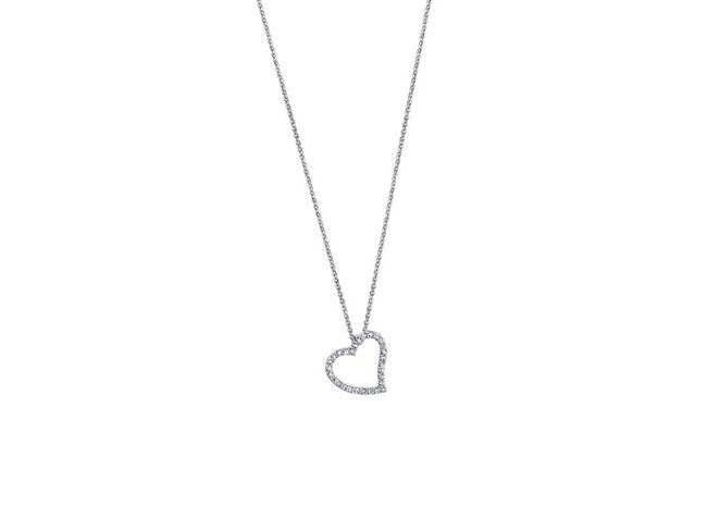 Lotus Silver | Collier | Argent | Coeur | LP1519-1/1 Lotus Silver | Collier | Argent | Coeur | LP1519-1/1