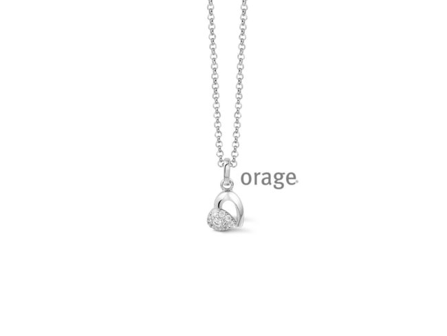Orage | Collier | Argent | Coeur | V1418 Orage | Collier | Argent | Coeur | V1418