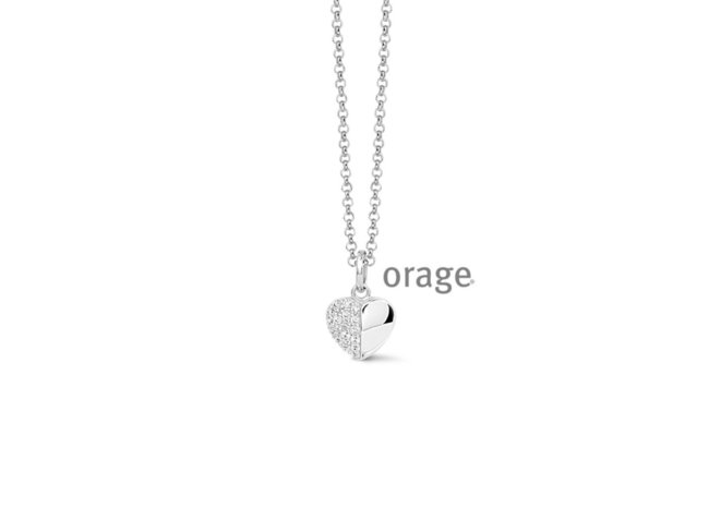 Orage | Collier | Argent | Coeur | V1422 Orage | Collier | Argent | Coeur | V1422
