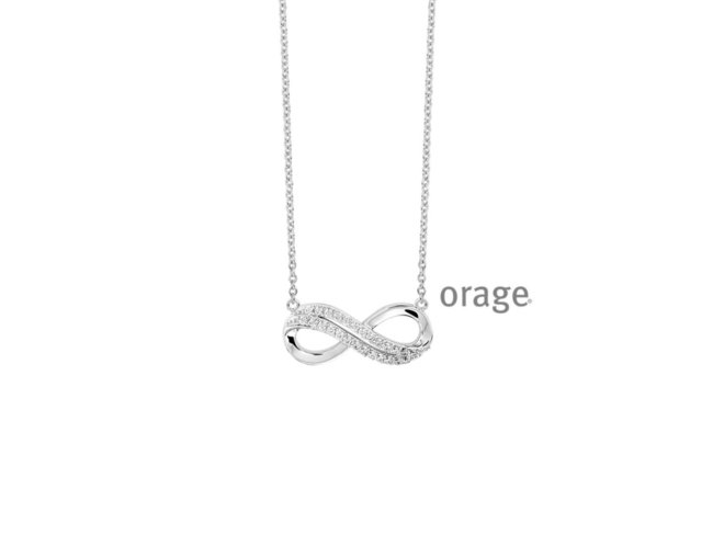 Orage | Collier | Argent | Infini | V1412 Orage | Collier | Argent | Infini | V1412