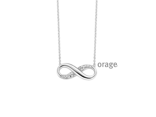 Orage | Collier | Argent | Infini | V1413 Orage | Collier | Argent | Infini | V1413