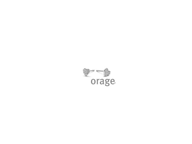 Orage | Boucles d'Oreilles | Argent | Coeur | V1410 Orage | Boucles d'Oreilles | Argent | Coeur | V1410