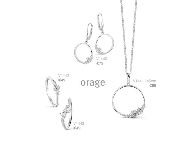 Orage | Boucles d'Oreilles | Argent | V1440 Orage | Boucles d'Oreilles | Argent | V1440
