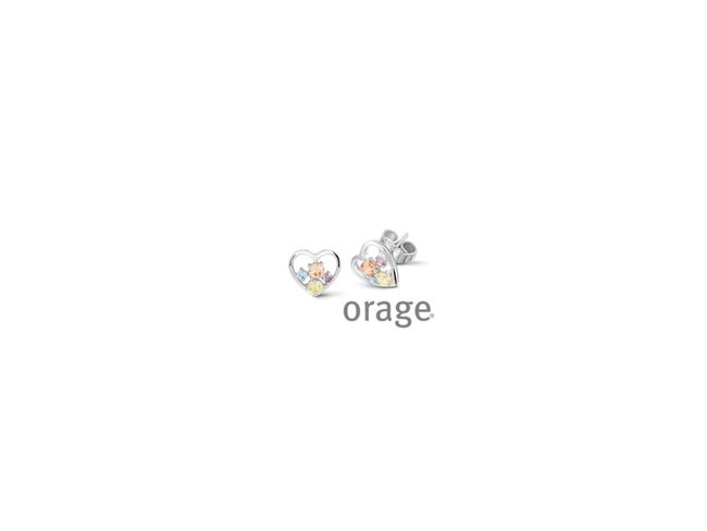 Orage | Boucles d'Oreilles | Argent | Coeur | V1408 Orage | Boucles d'Oreilles | Argent | Coeur | V1408
