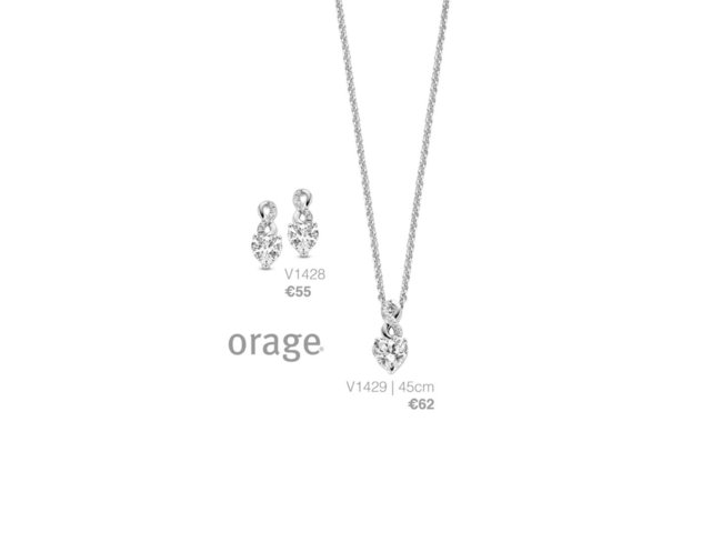 Orage | Boucles d'Oreilles | Argent | Coeur Infini | V1428 Orage | Boucles d'Oreilles | Argent | Coeur Infini | V1428