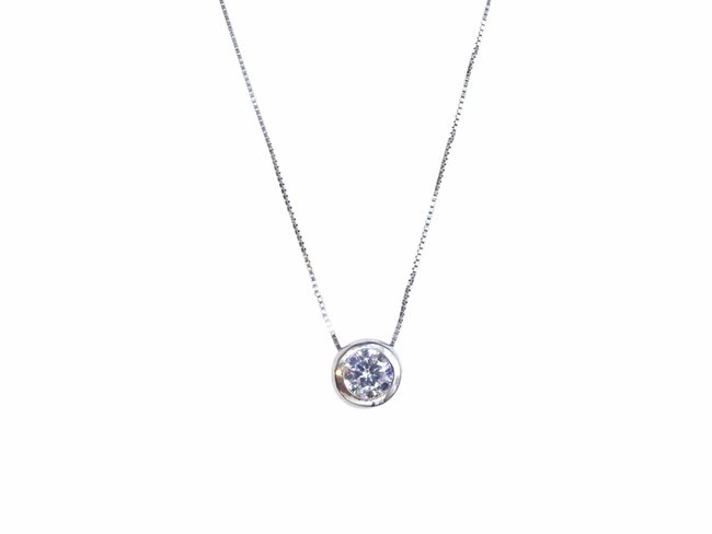 Loumya Silver | Collier | Argent | Oxyde de Zirconium