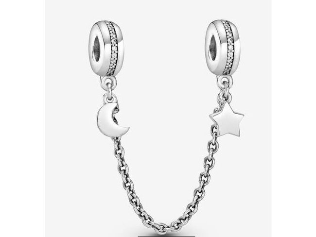 Pandora | Chaîne de Confort | Demi-Lune et Etoile | 797512CZ Pandora | Chaîne de Confort | Demi-Lune et Etoile | 797512CZ