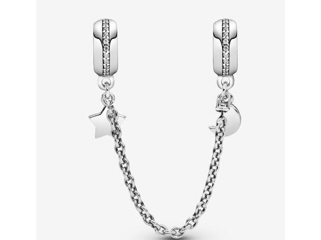 Pandora | Chaîne de Confort | Demi-Lune et Etoile | 797512CZ Pandora | Chaîne de Confort | Demi-Lune et Etoile | 797512CZ