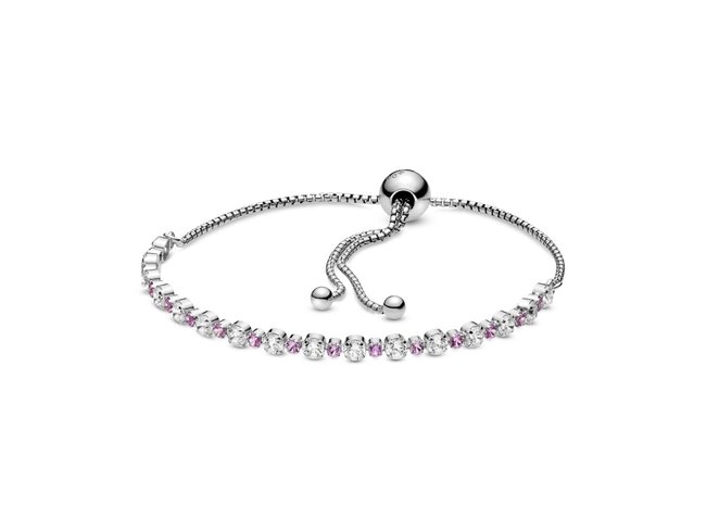 Pandora | Bracelet | Coulissant Éclat Rose & Incolore