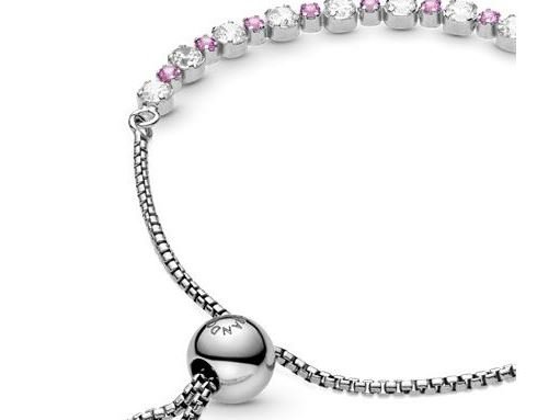 Pandora | Bracelet | Coulissant Éclat Rose & Incolore