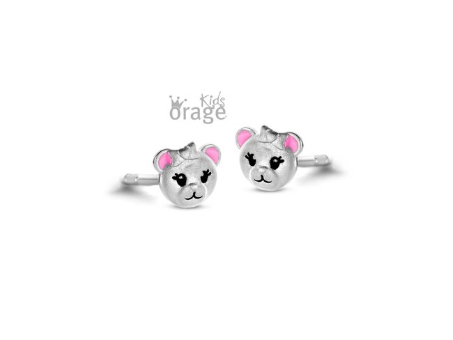 Orage Kids | Boucles d'Oreilles | Argent | Ours | K2112 Orage Kids | Boucles d'Oreilles | Argent | Ours | K2112