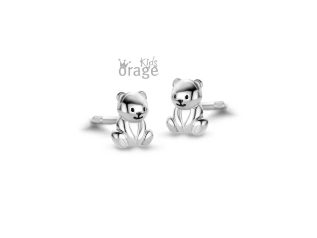Orage Kids | Boucles d'Oreilles | Argent | Ours | K2110 Orage Kids | Boucles d'Oreilles | Argent | Ours | K2110