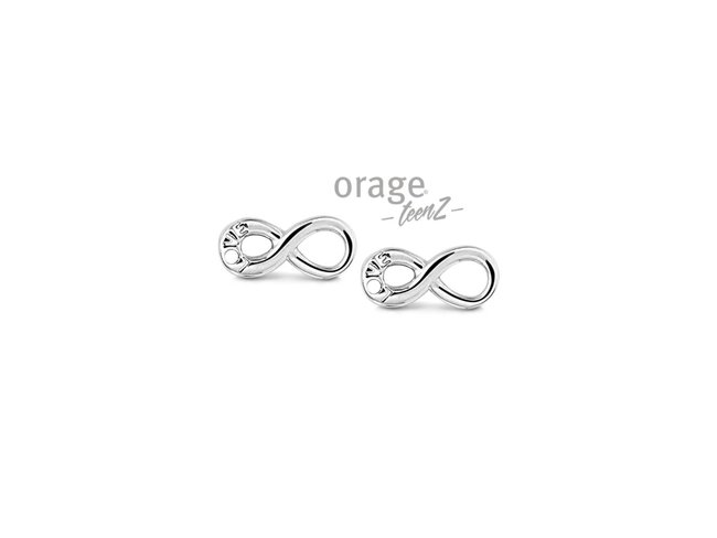 Orage Teenz | Boucles d'Oreilles | Argent | Infinity | T475 Orage Teenz | Boucles d'Oreilles | Argent | Infinity | T475