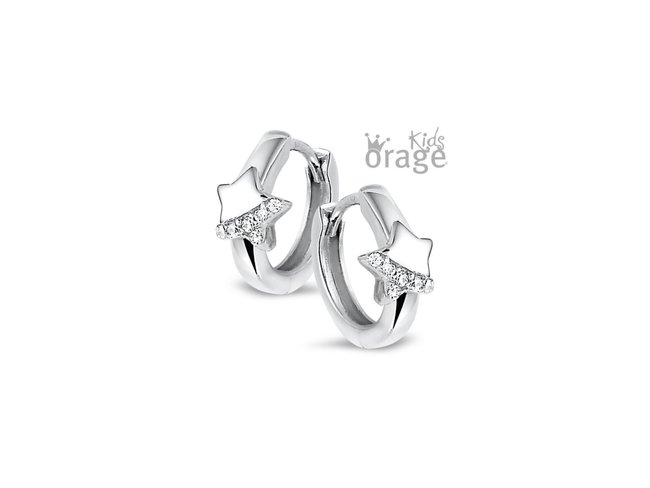 Orage Kids | Créoles | Argent | Etoile | K2094 Orage Kids | Créoles | Argent | Etoile | K2094