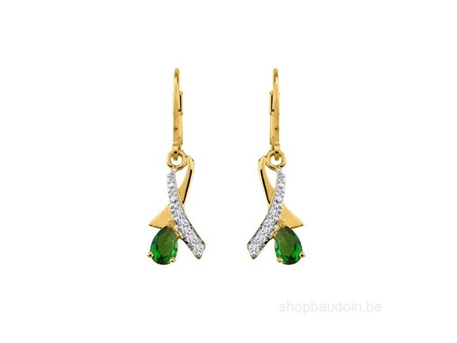 Saunier | Boucles d'Oreilles | Plaqué Or | 1521414 01 Saunier | Boucles d'Oreilles | Plaqué Or | 1521414 01