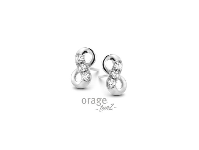 Orage Teenz | Boucles d'Oreilles | Argent | Infini | T477 Orage Teenz | Boucles d'Oreilles | Argent | Infini | T477