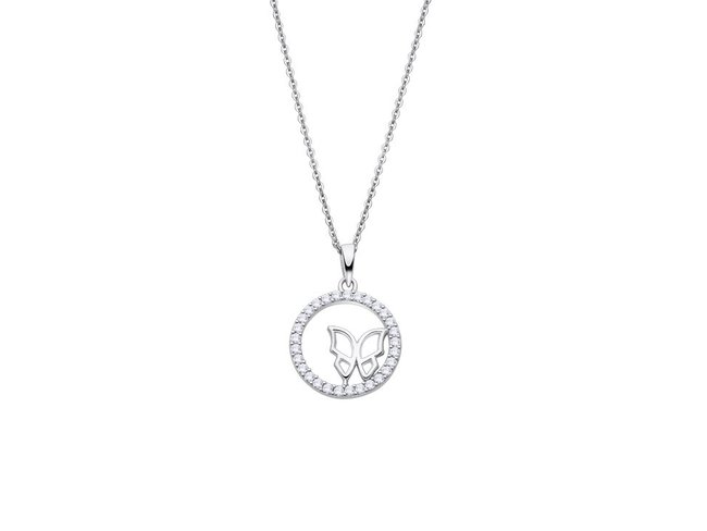 Lotus Silver | Collier | Argent | Oxyde de Zirconium | LP3074-1/1 Lotus Silver | Collier | Argent | Oxyde de Zirconium | LP3074-1/1