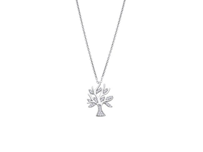 Lotus Silver | Collier | Argent | Oxyde de Zirconium | LP3064-1/1 Lotus Silver | Collier | Argent | Oxyde de Zirconium | LP3064-1/1