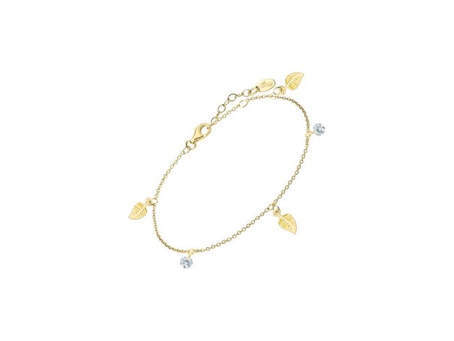 Lotus Silver | Bracelet | Plaqué Or | LP3008-2/2 Lotus Silver | Bracelet | Plaqué Or | LP3008-2/2