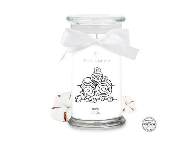JewelCandle | Fluffy Cotton | Edition Swarosvki | Dès 32€95 JewelCandle | Fluffy Cotton | Edition Swarosvki | Dès 32€95