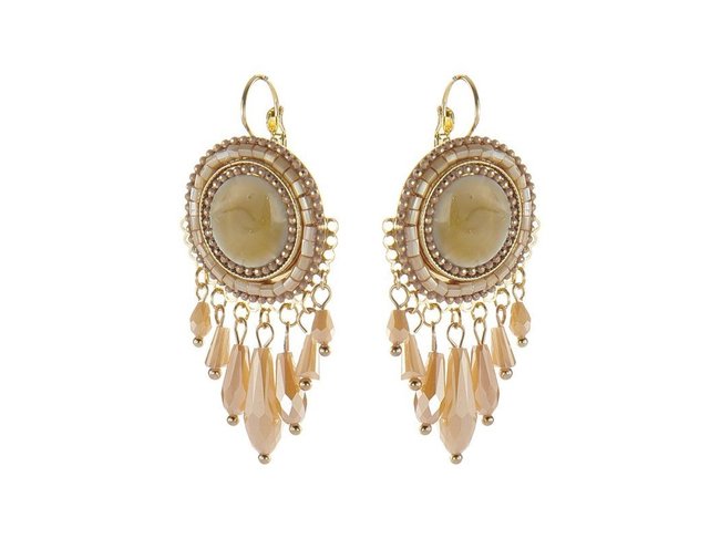 BIBA | Boucles d'oreilles - Métal | Acrylique BIBA | Boucles d'oreilles - Métal | Acrylique