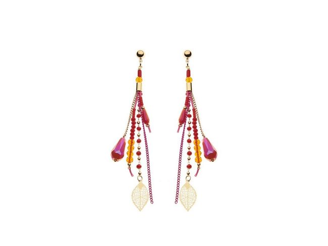 BIBA | Boucles d'oreilles - Métal | Acrylique BIBA | Boucles d'oreilles - Métal | Acrylique