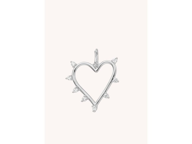 Mya Bay | Lovely Heart | Laiton Argenté Mya Bay | Lovely Heart | Laiton Argenté