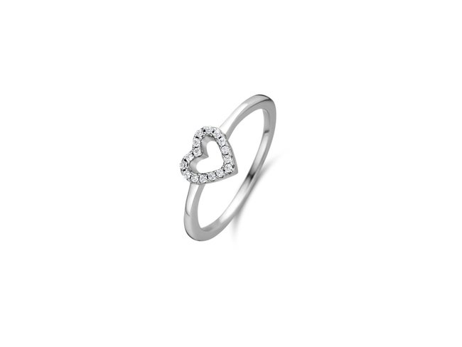 Naiomy Silver | Bague | Argent | Oxyde de Zirconium | Coeur |B9U01 Naiomy Silver | Bague | Argent | Oxyde de Zirconium | Coeur |B9U01