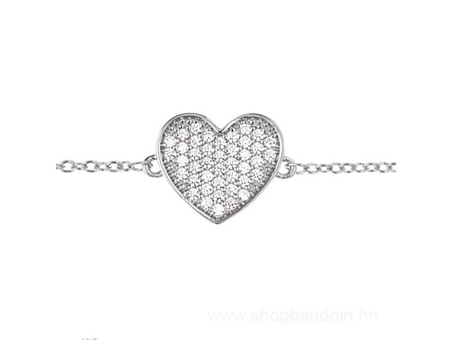 Saunier Arg. | Bracelet | Argent | Coeur | 7033217 11 Saunier Arg. | Bracelet | Argent | Coeur | 7033217 11