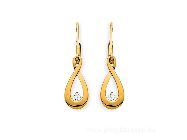 Saunier | Boucles d'Oreilles | Plaqué Or | 2075144 01 Saunier | Boucles d'Oreilles | Plaqué Or | 2075144 01