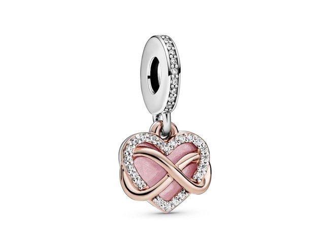 Pandora | Charm | Cœur Infini Scintillant | 788878C01 Pandora | Charm | Cœur Infini Scintillant | 788878C01